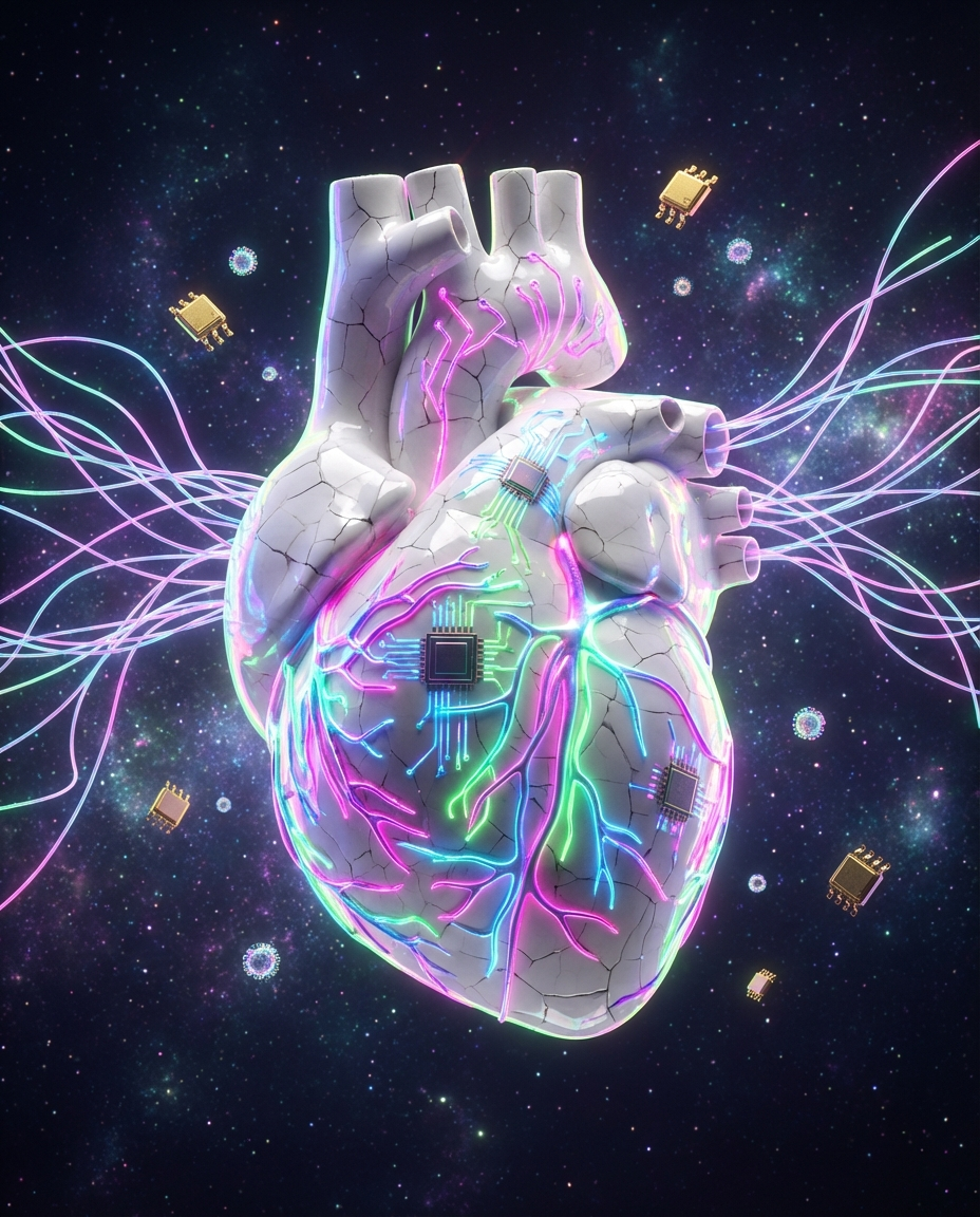 Generated artwork from porcelain-mycelial-circuitry