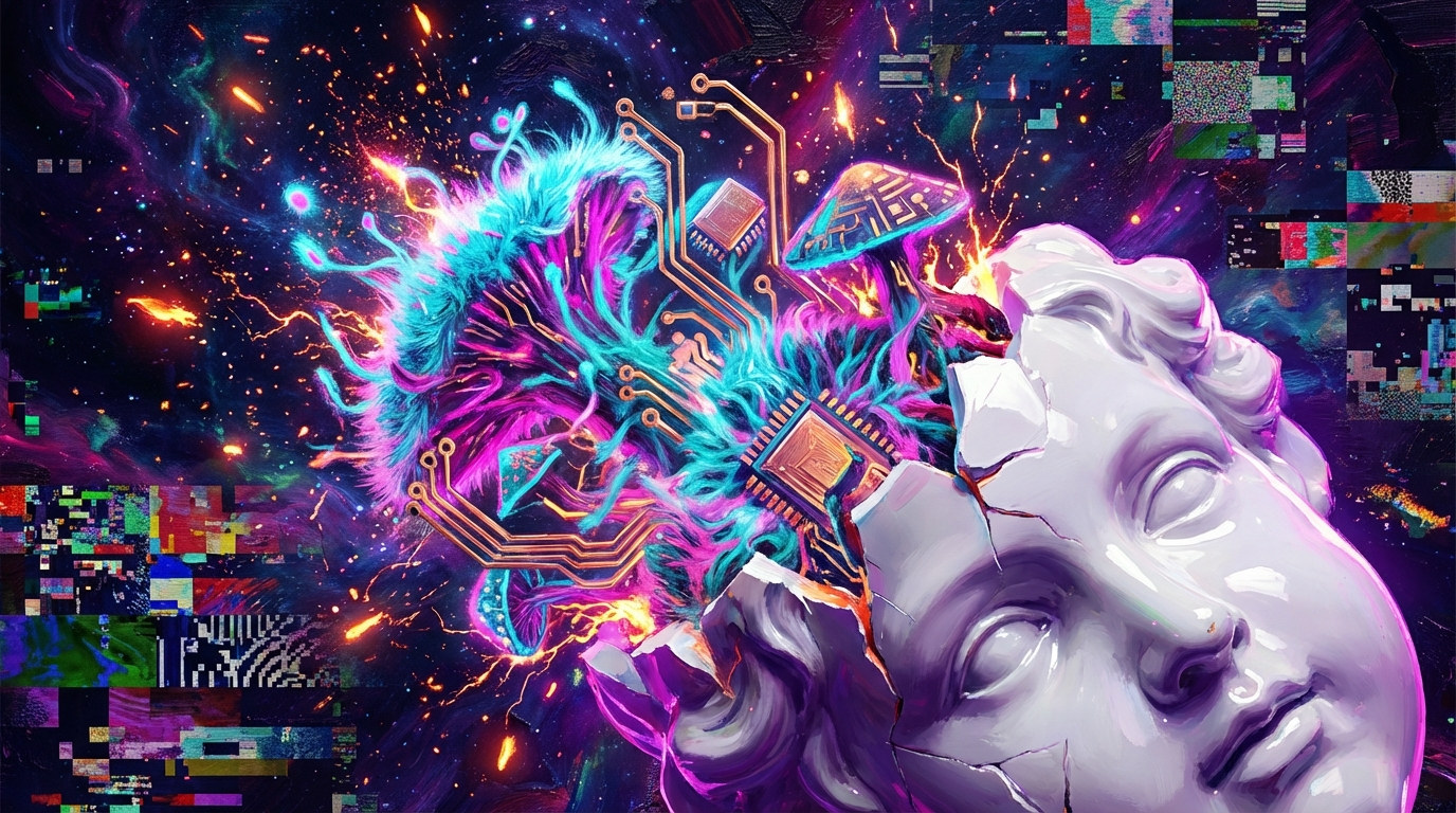 Generated artwork from porcelain-mycelium-circuitry