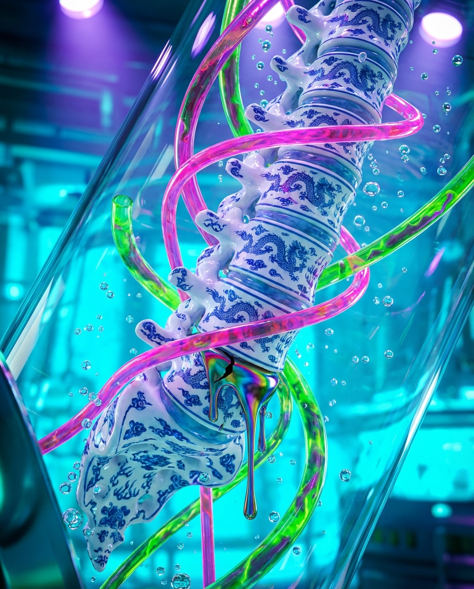 Generated artwork from porcelain-petrochemical-anatomy