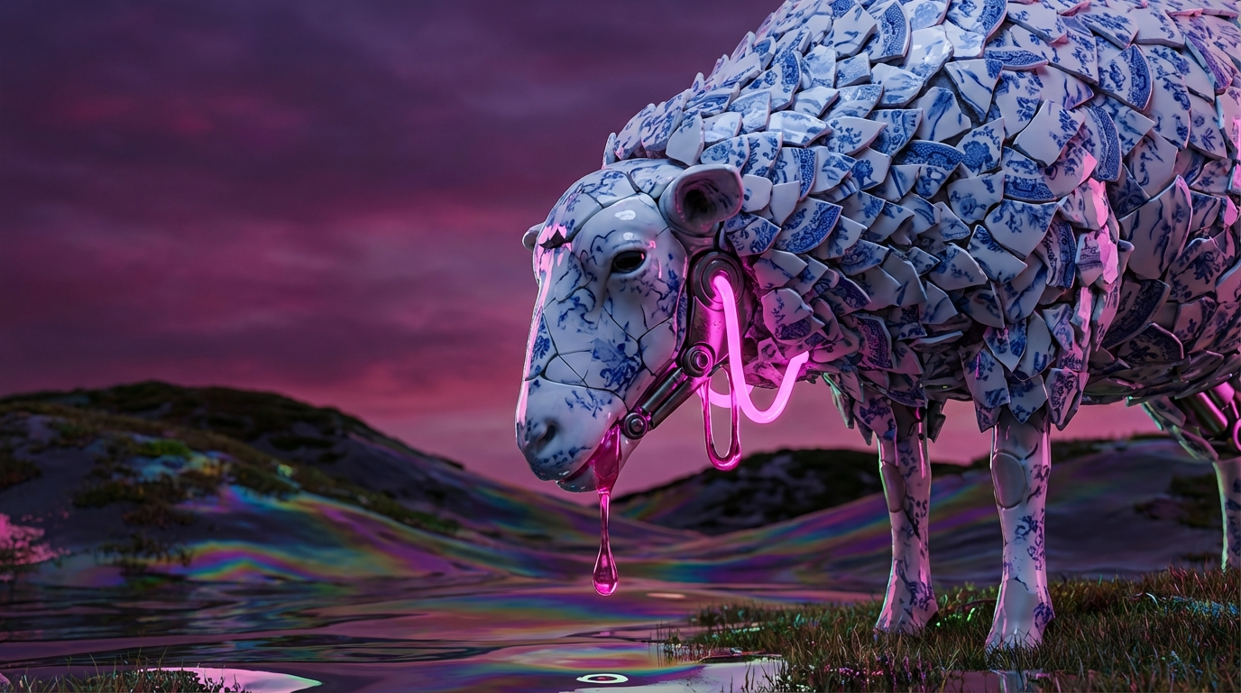 Generated artwork from porcelain-petrochemical-pastoral