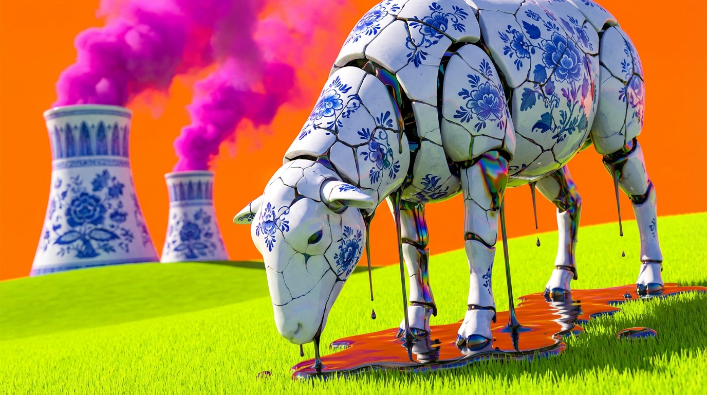 Generated artwork from porcelain-petrochemical-pastoral