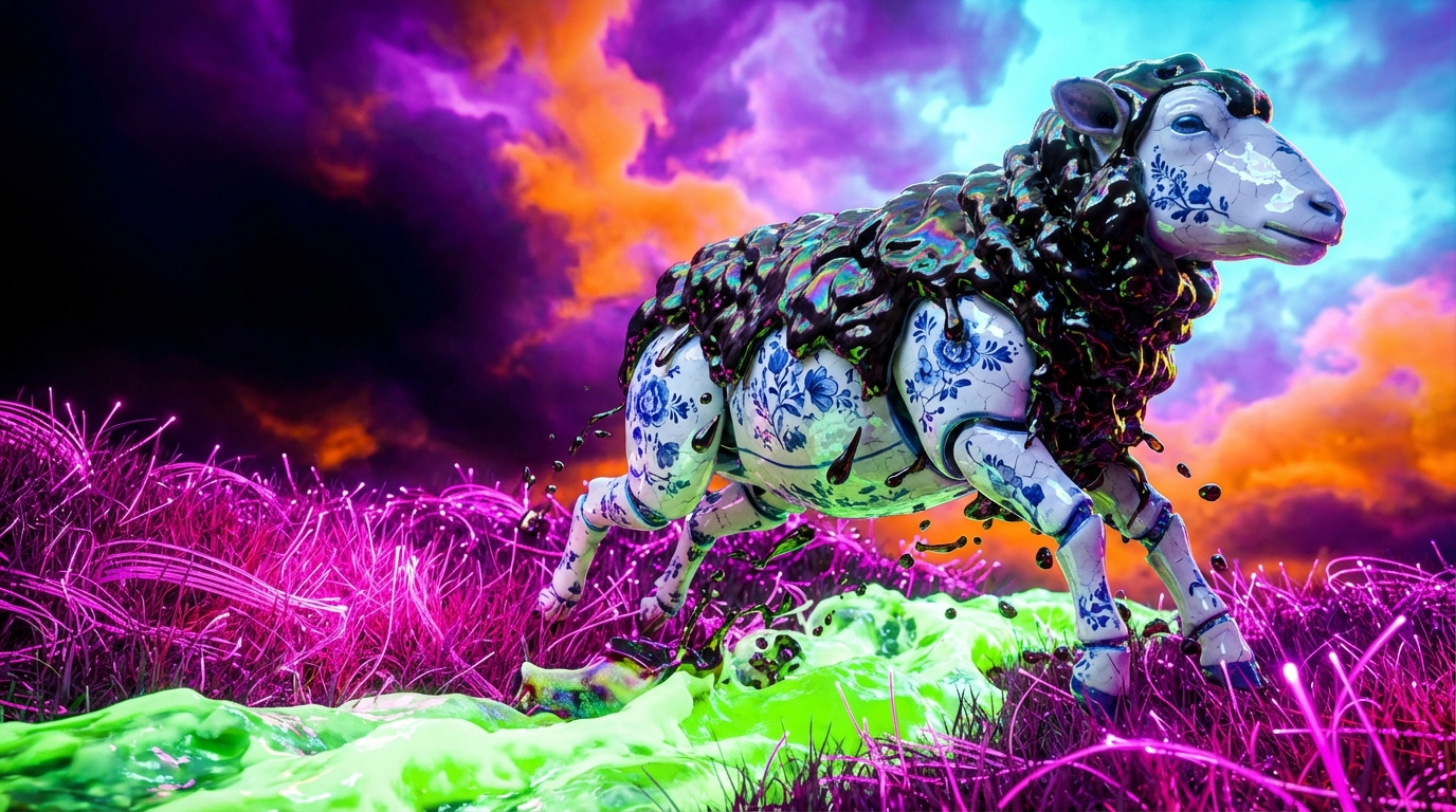 Generated artwork from porcelain-petrochemical-pastoral