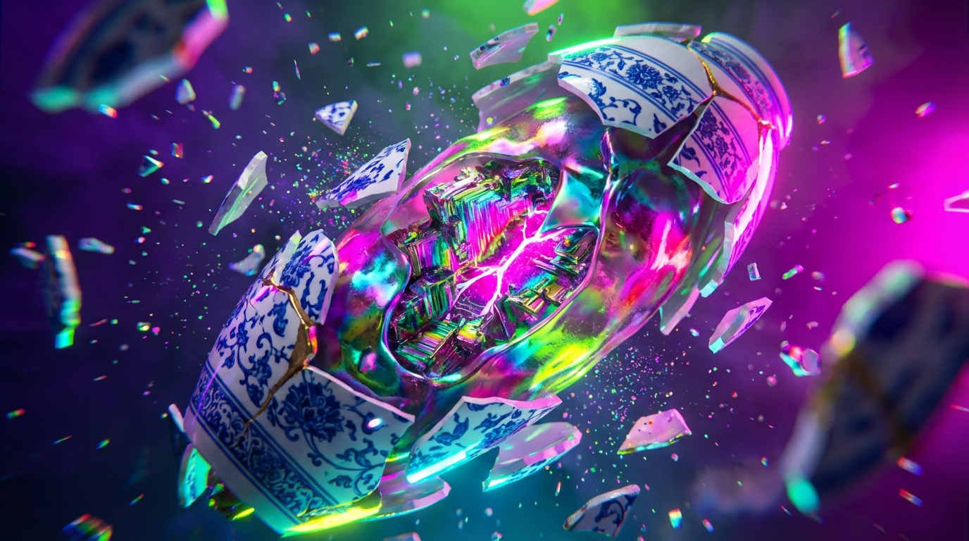 Generated artwork from porcelain-slag-chrysalis