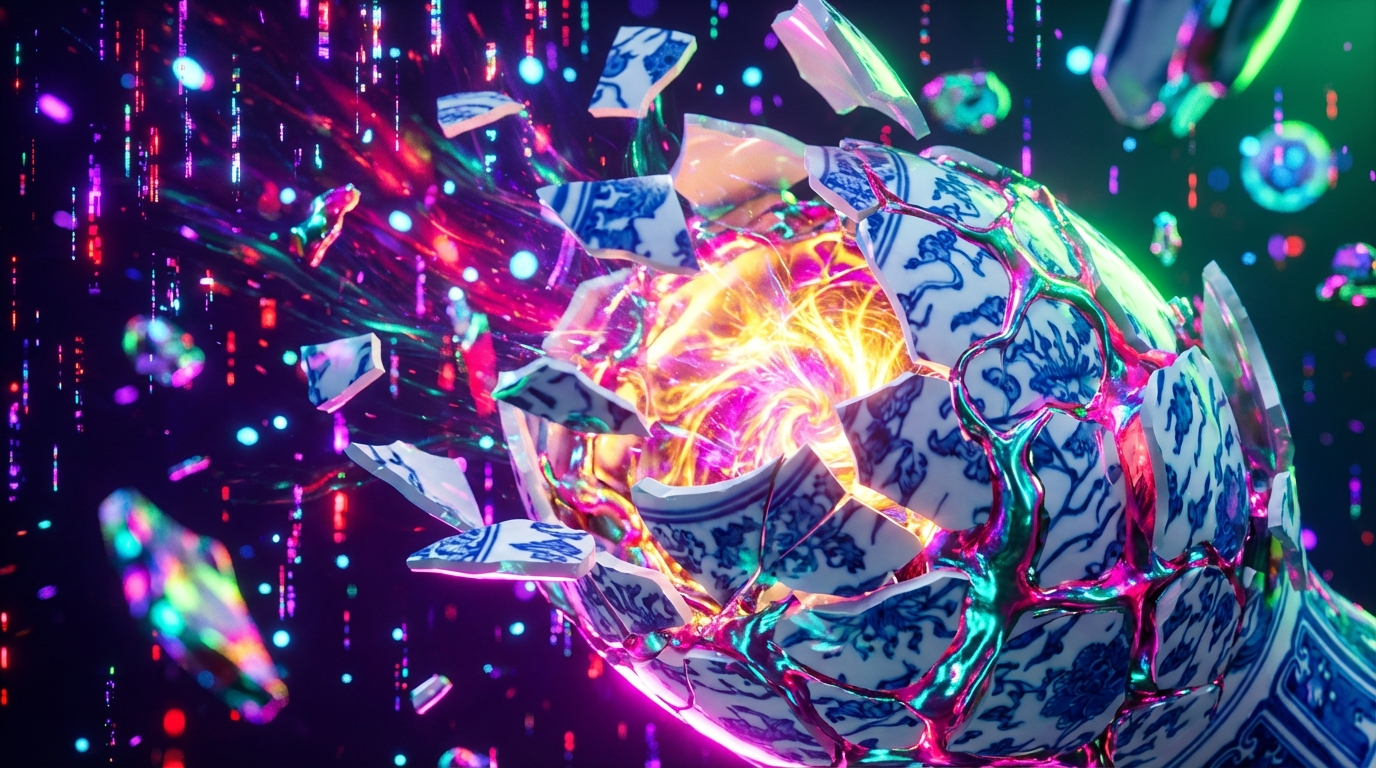 Generated artwork from porcelain-slag-chrysalis