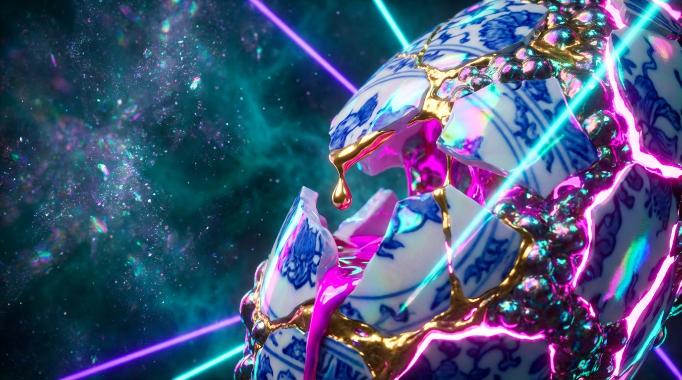 Generated artwork from porcelain-slag-chrysalis