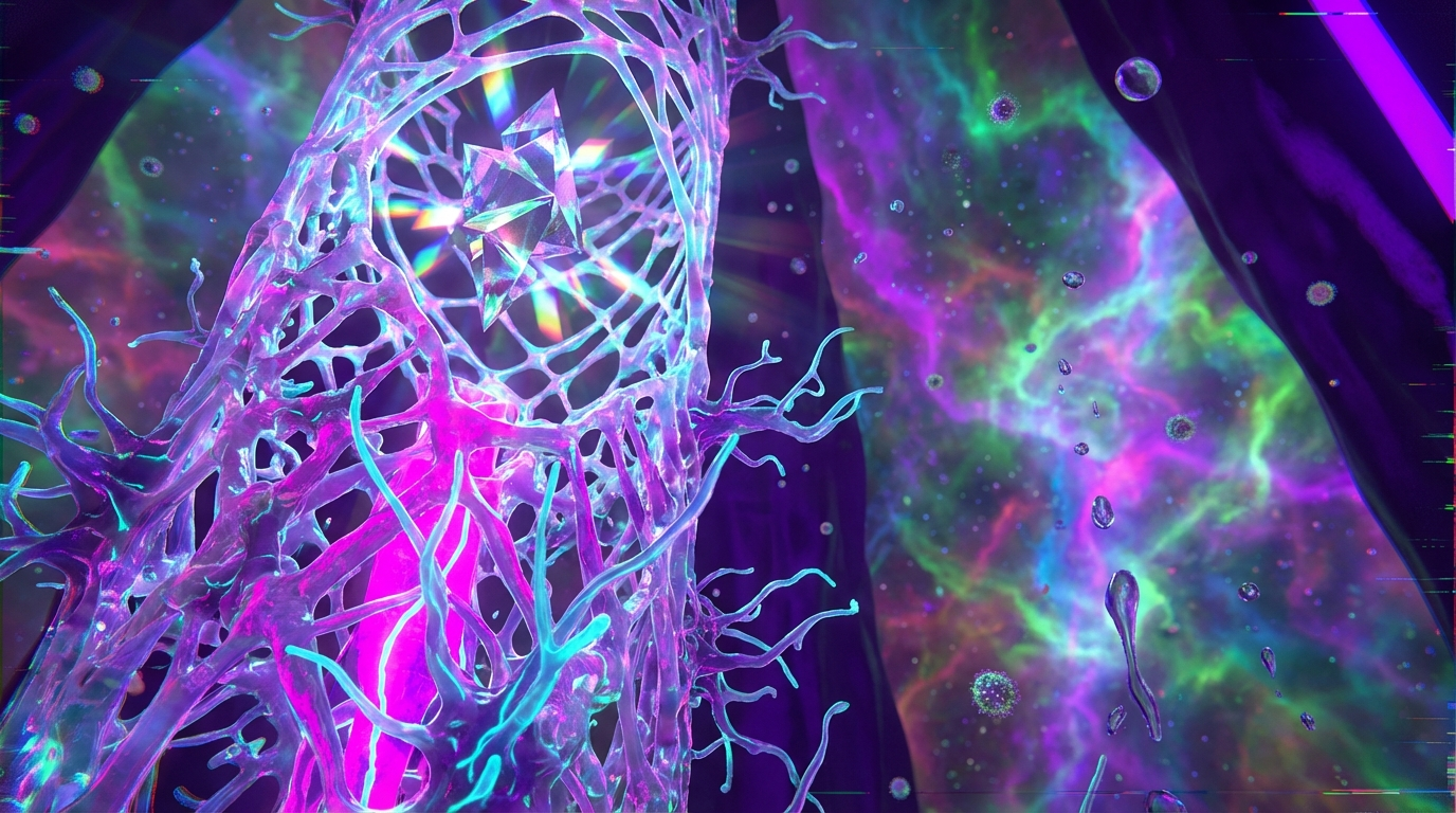 Generated artwork from silicone-lichen-reliquary