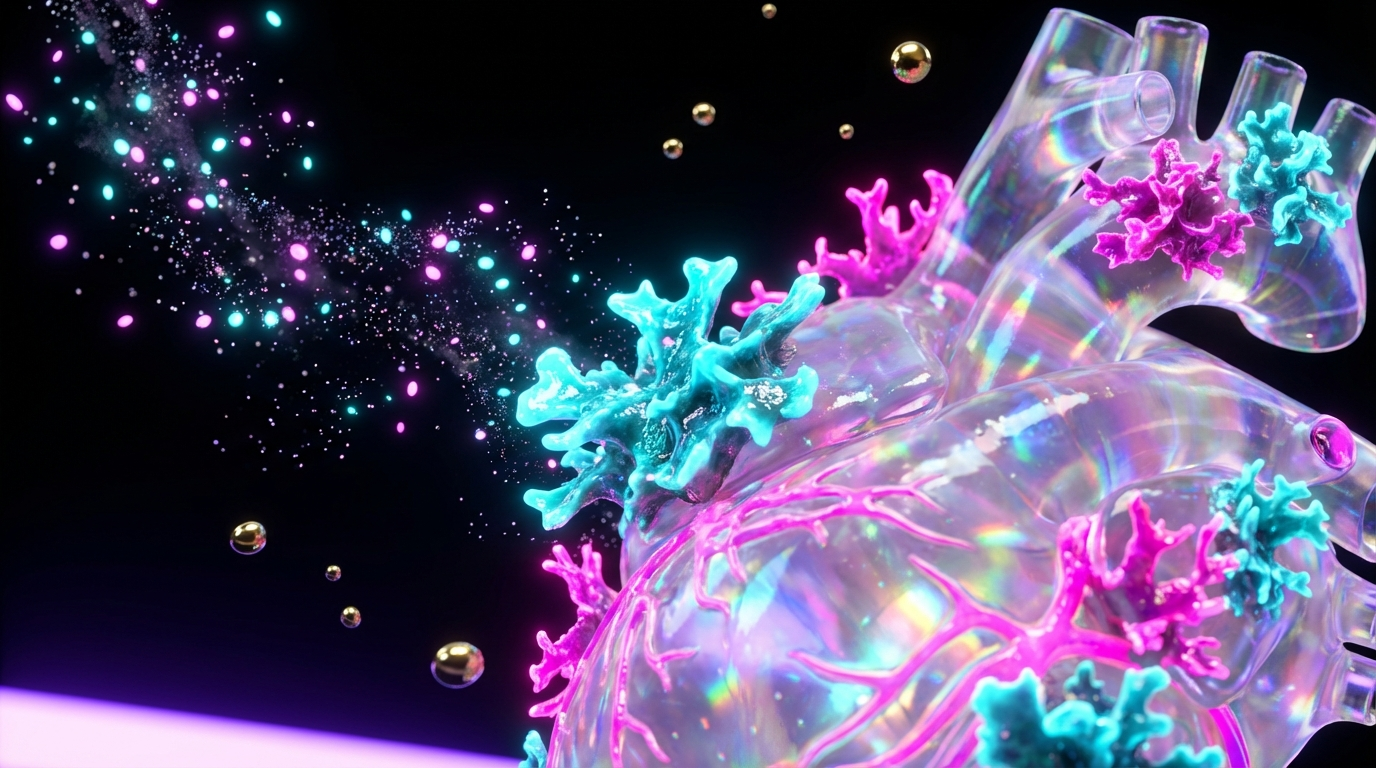 Generated artwork from silicone-lichen-reliquary