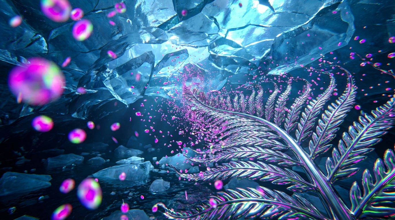 Generated artwork from subglacial-chrome-flora