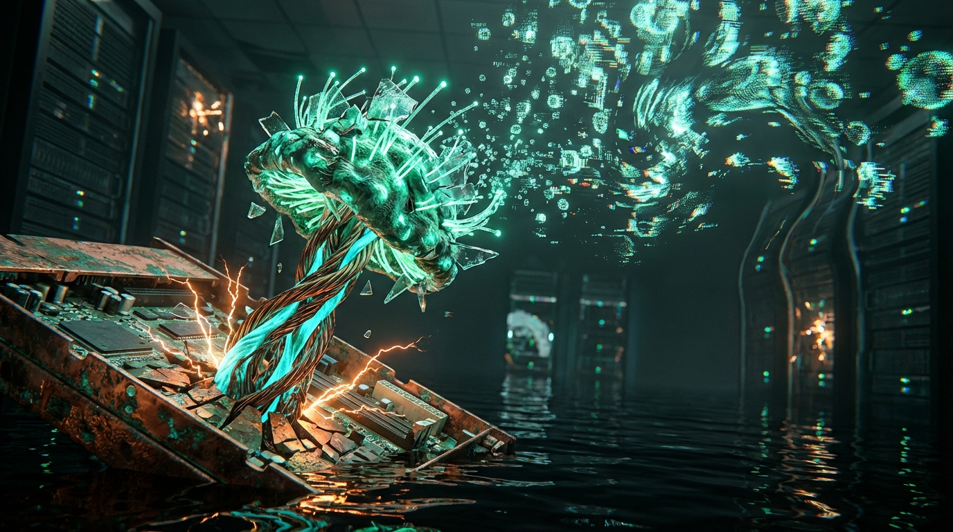 Generated artwork from verdigris-digital-mycology