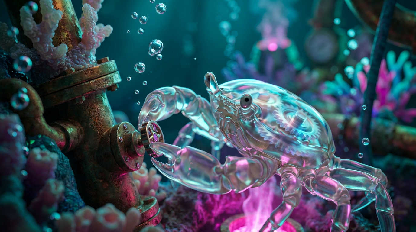 Generated artwork from vitrified-coral-machinery