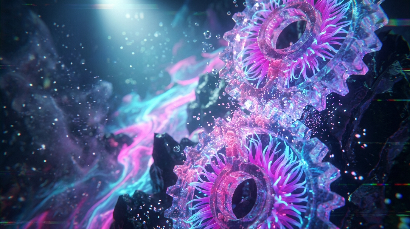 Generated artwork from vitrified-coral-machinery