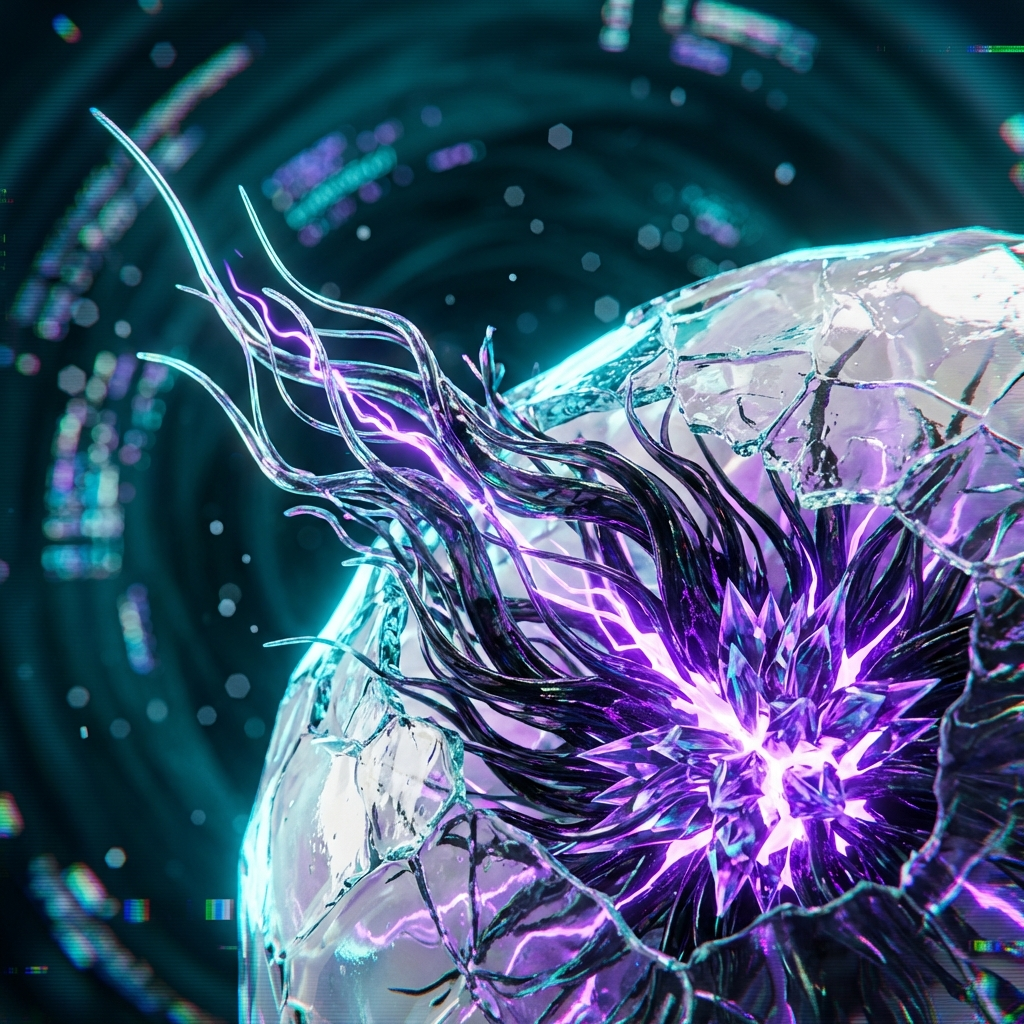 Generated artwork from vitrified-mycelial-filigree